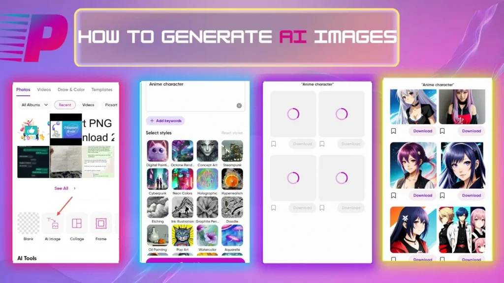 How to generate ai images
